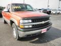 Sunset Orange Metallic - Silverado 1500 LS Extended Cab 4x4 Photo No. 2