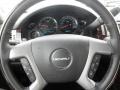 2013 GMC Sierra 3500HD Ebony Interior Steering Wheel Photo