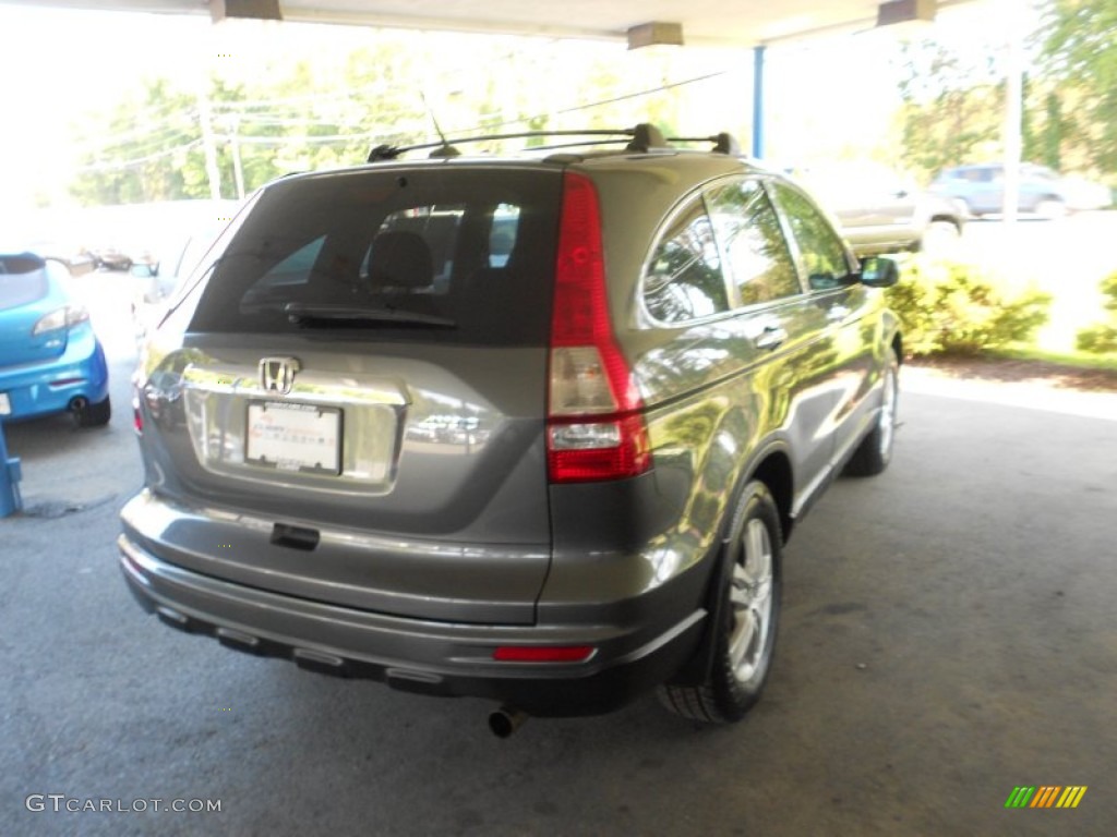 2011 CR-V EX-L 4WD - Polished Metal Metallic / Black photo #36