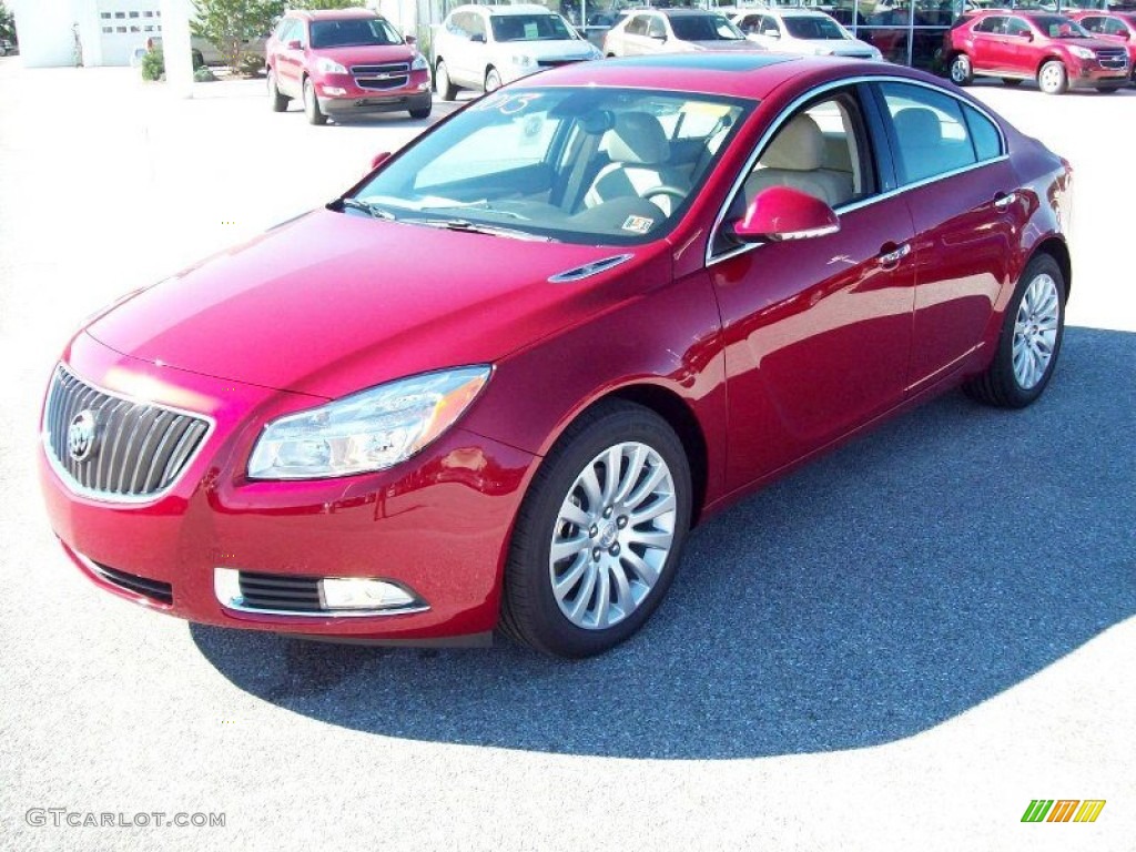 2013 Regal Turbo - Crystal Red Tintcoat / Cashmere photo #10