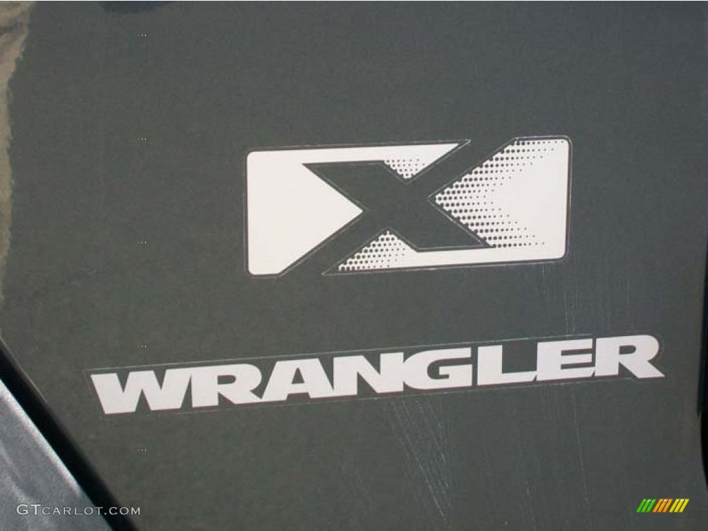 2008 Wrangler X 4x4 - Steel Blue Metallic / Dark Slate Gray/Medium Slate Gray photo #16