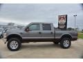 2009 Sterling Grey Metallic Ford F250 Super Duty Lariat Crew Cab 4x4  photo #2