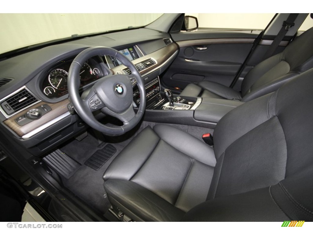 Black Interior 2010 BMW 5 Series 535i Gran Turismo Photo #70778918