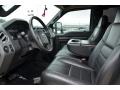 Ebony Leather Interior Photo for 2009 Ford F250 Super Duty #70779023
