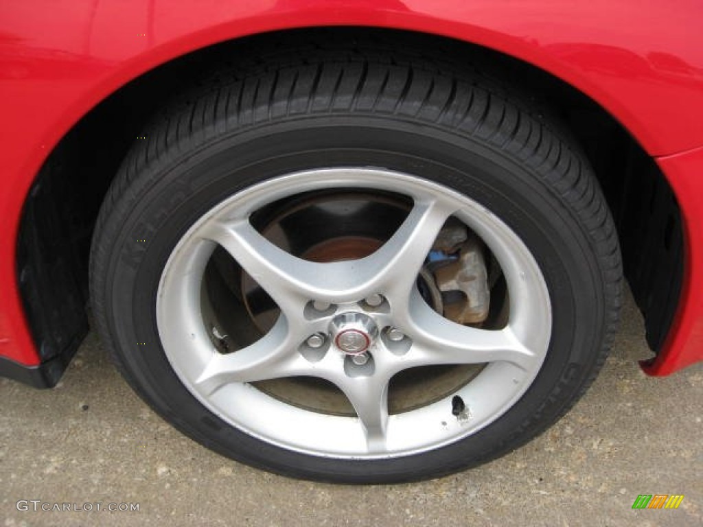 2001 Celica GT-S - Absolutely Red / Black photo #17