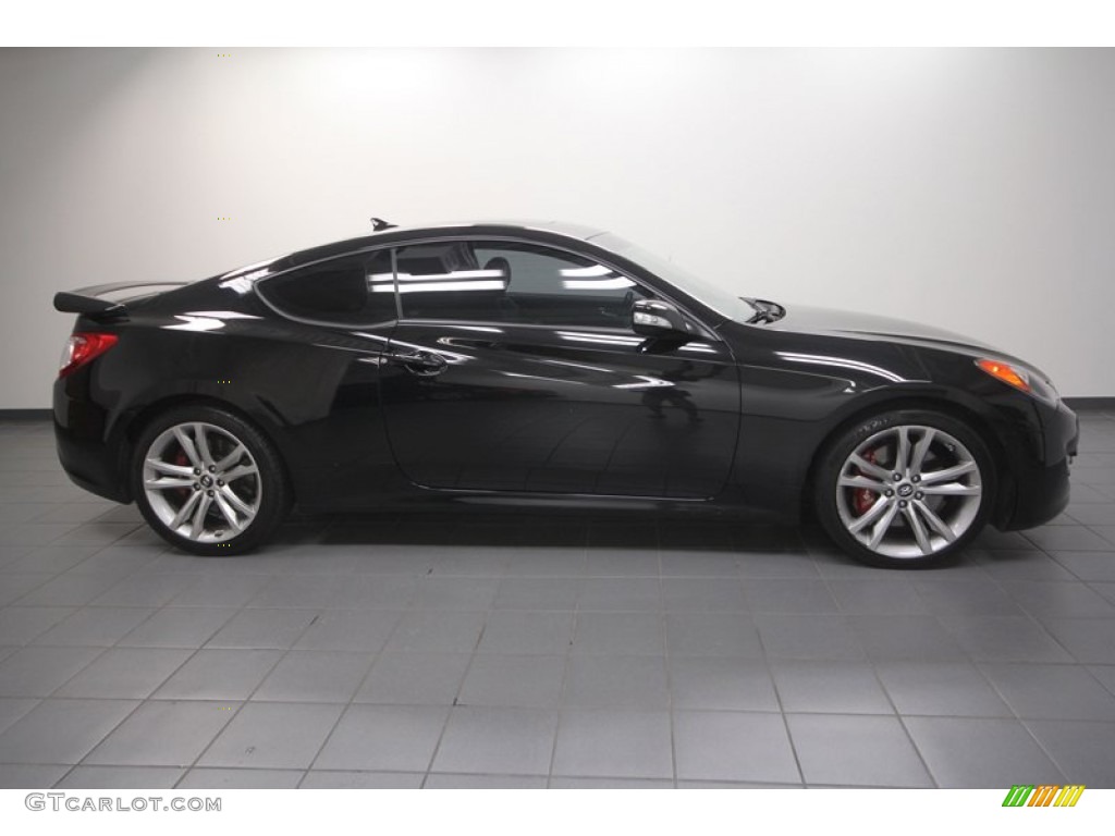 Bathurst Black 2010 Hyundai Genesis Coupe 3.8 Coupe Exterior Photo #70781957