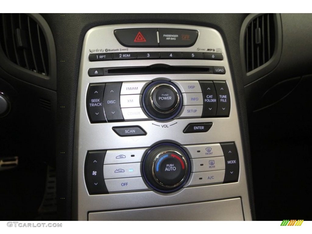 2010 Hyundai Genesis Coupe 3.8 Coupe Controls Photo #70782083