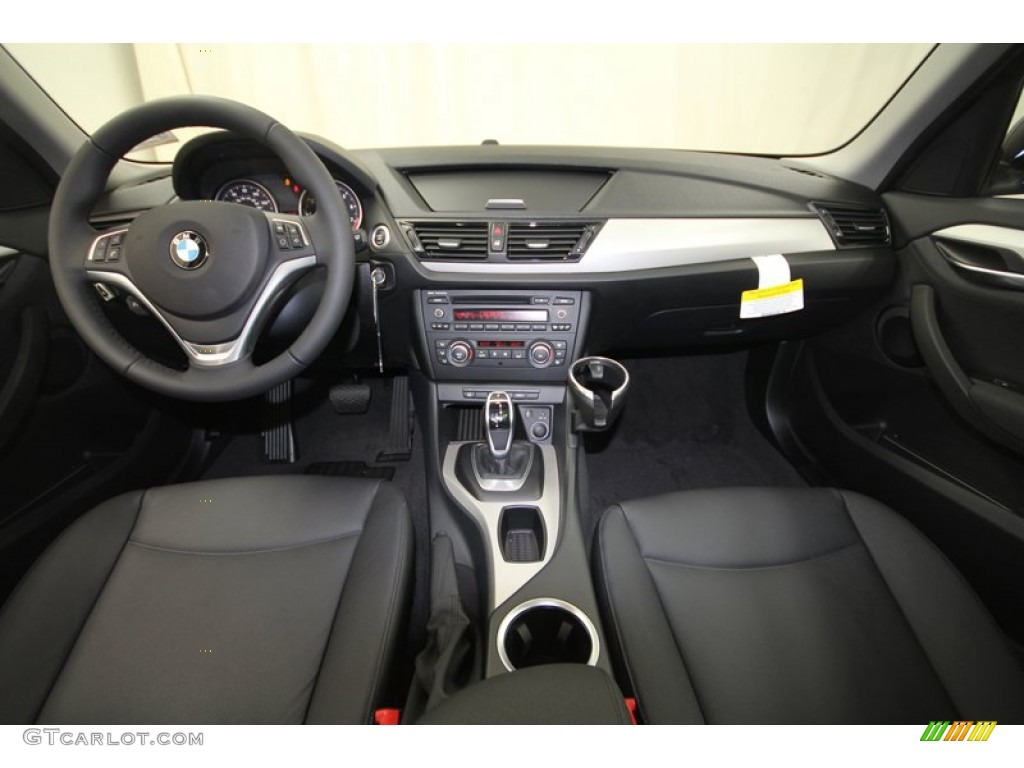 2013 BMW X1 sDrive 28i Black Dashboard Photo #70782482