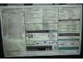 2013 BMW X1 sDrive 28i Window Sticker