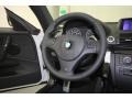 Black 2013 BMW 1 Series 135i Coupe Steering Wheel
