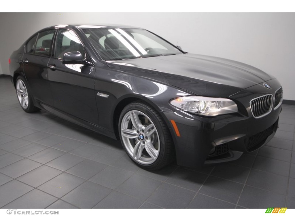 Dark Graphite Metallic II 2013 BMW 5 Series 535i Sedan Exterior Photo #70783808