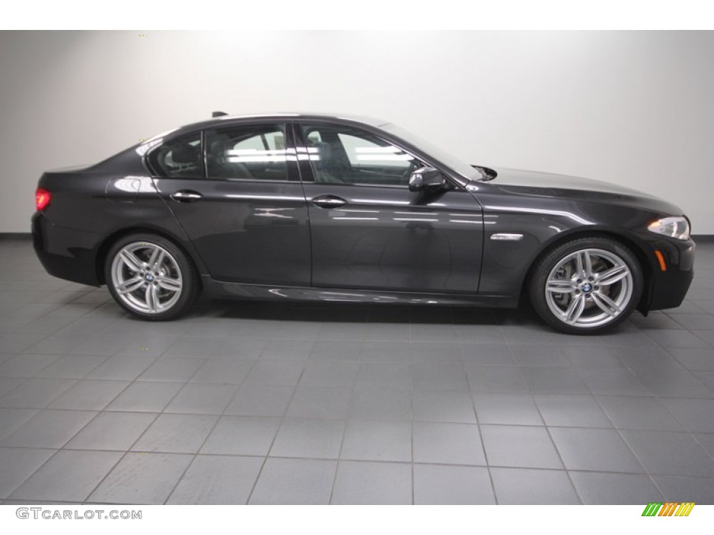 Dark Graphite Metallic II 2013 BMW 5 Series 535i Sedan Exterior Photo #70783817