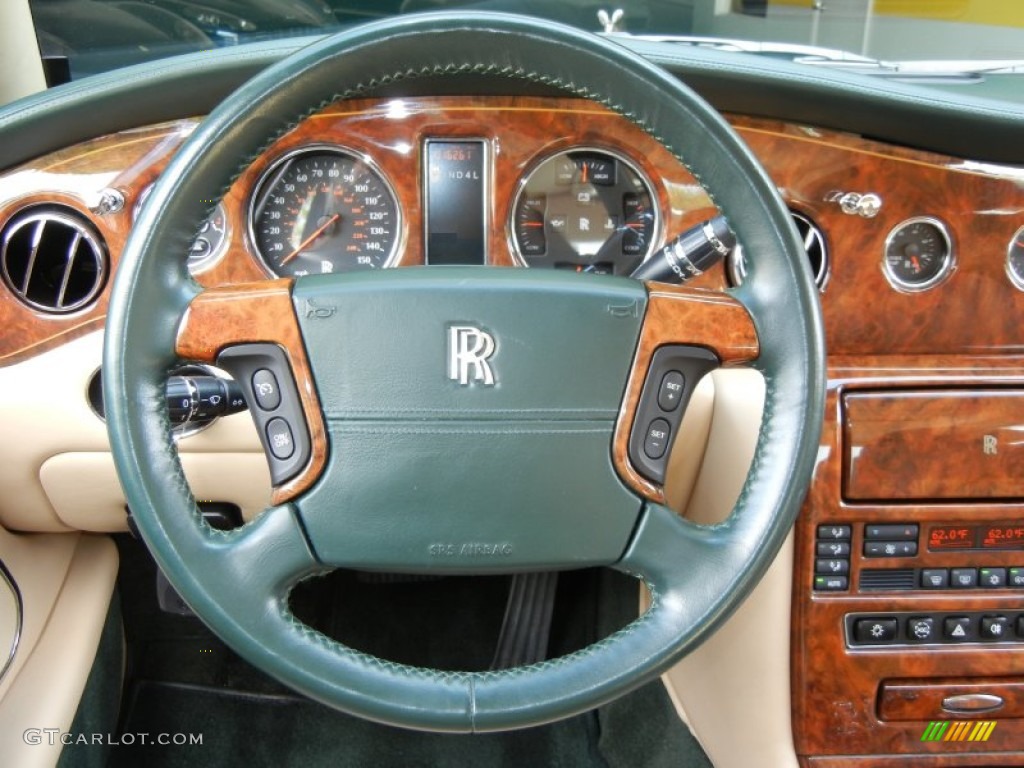 1999 Rolls-Royce Silver Seraph Standard Silver Seraph Model Cotswold Beige Steering Wheel Photo #70784768