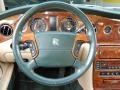 1999 Rolls-Royce Silver Seraph Cotswold Beige Interior Steering Wheel Photo