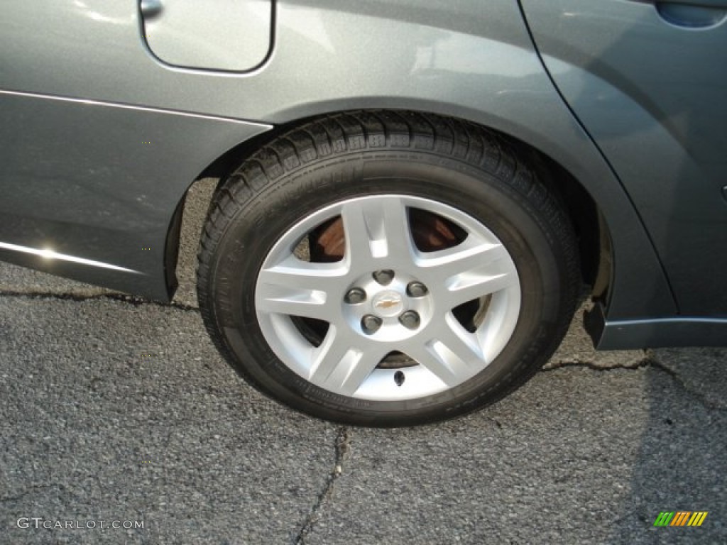 2006 Malibu LT Sedan - Silverstone Metallic / Titanium Gray photo #9