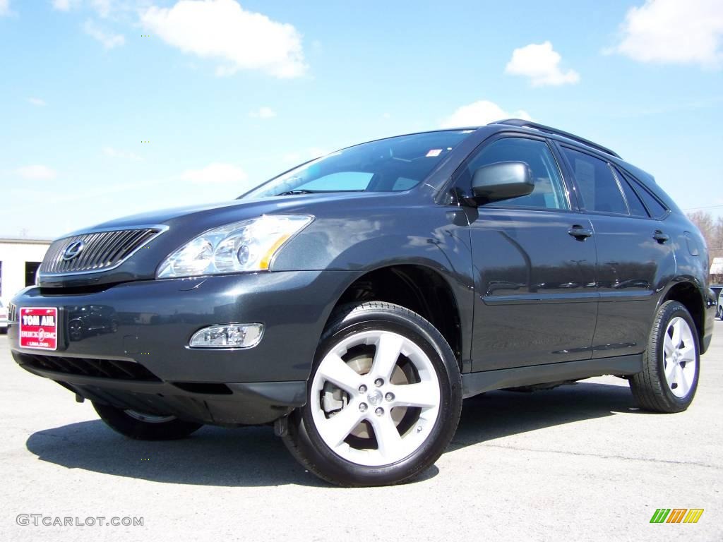 2007 RX 350 AWD - Flint Gray Mica / Black photo #1