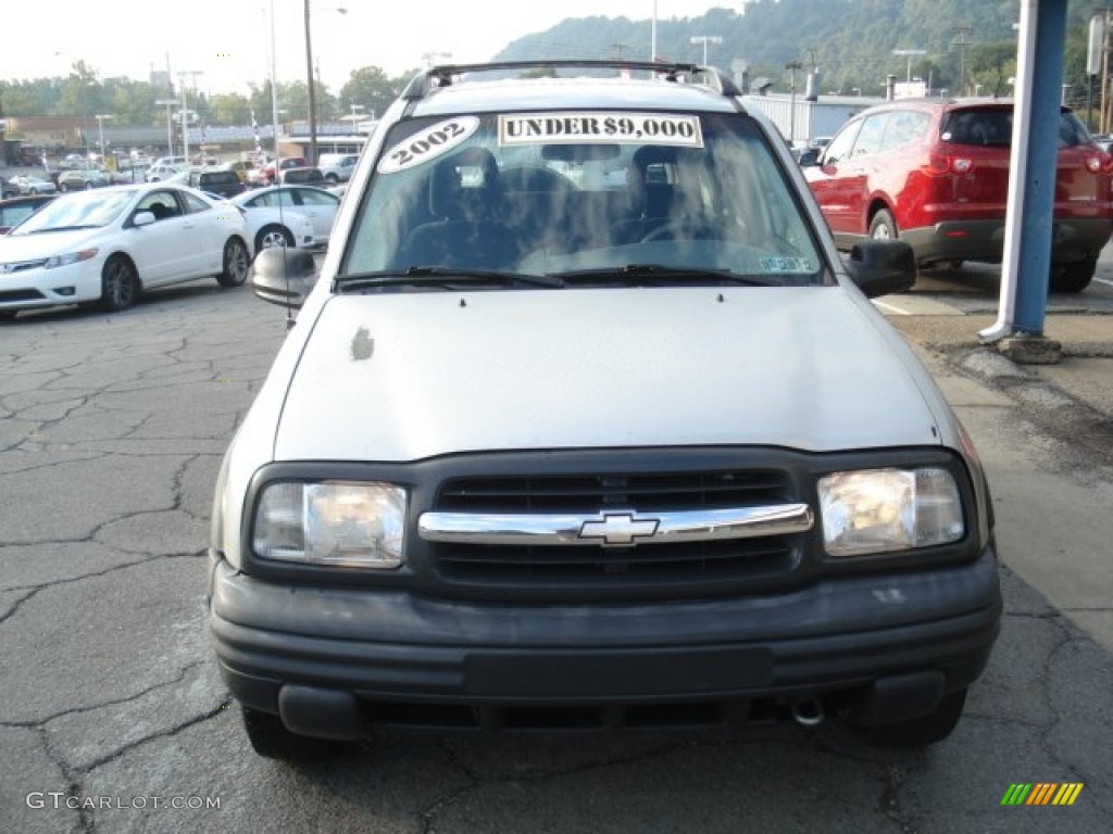 2002 Tracker ZR2 4WD Hard Top - Silver Metallic / Medium Gray photo #3