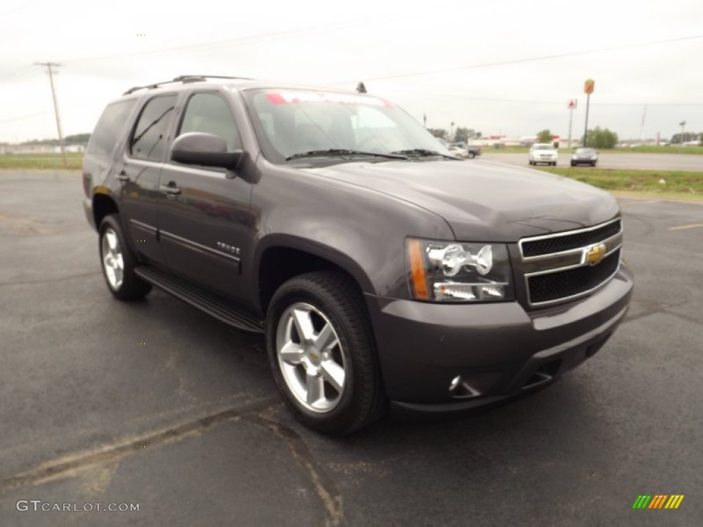 2011 Tahoe LT 4x4 - Taupe Gray Metallic / Light Cashmere/Dark Cashmere photo #3