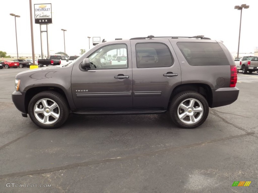2011 Tahoe LT 4x4 - Taupe Gray Metallic / Light Cashmere/Dark Cashmere photo #8