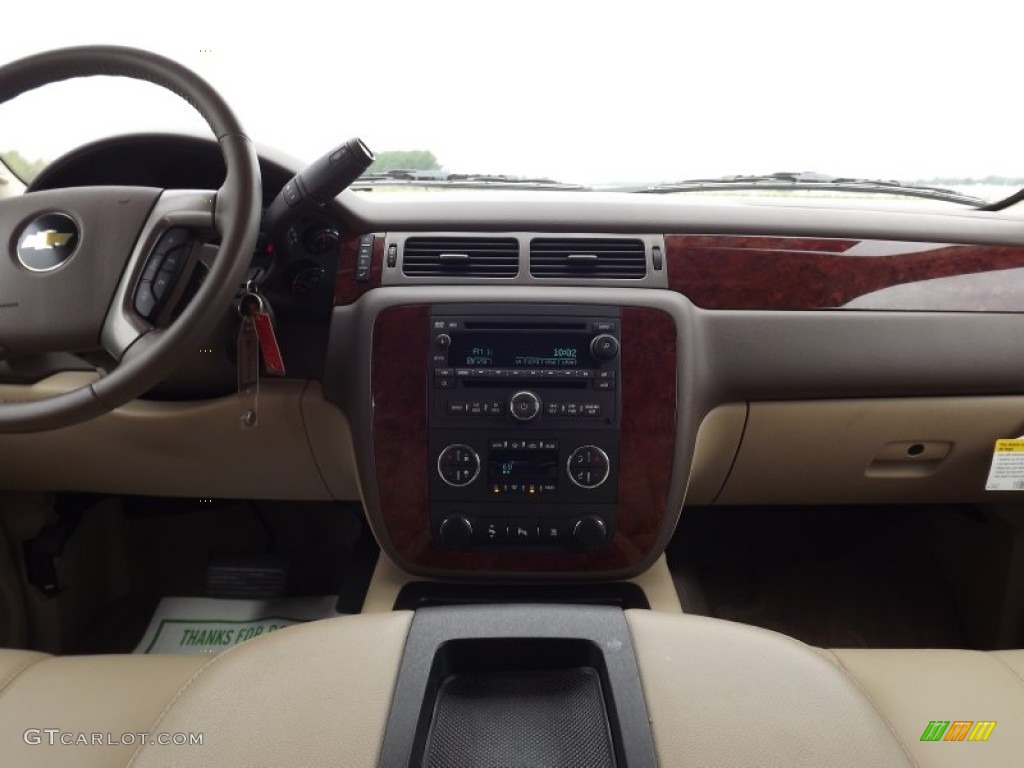 2011 Tahoe LT 4x4 - Taupe Gray Metallic / Light Cashmere/Dark Cashmere photo #10