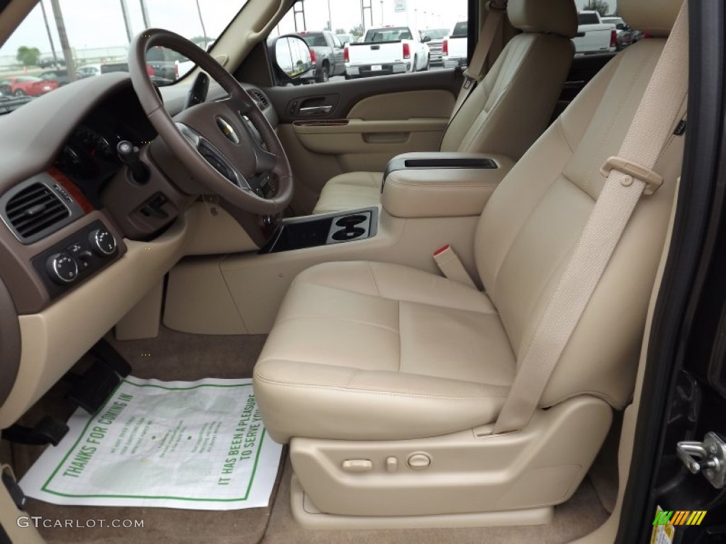 2011 Tahoe LT 4x4 - Taupe Gray Metallic / Light Cashmere/Dark Cashmere photo #11