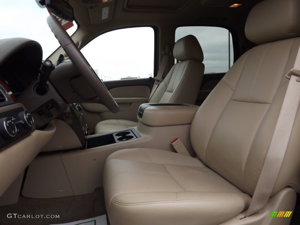 2011 Tahoe LT 4x4 - Taupe Gray Metallic / Light Cashmere/Dark Cashmere photo #13