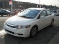 Taffeta White - Civic LX Sedan Photo No. 3