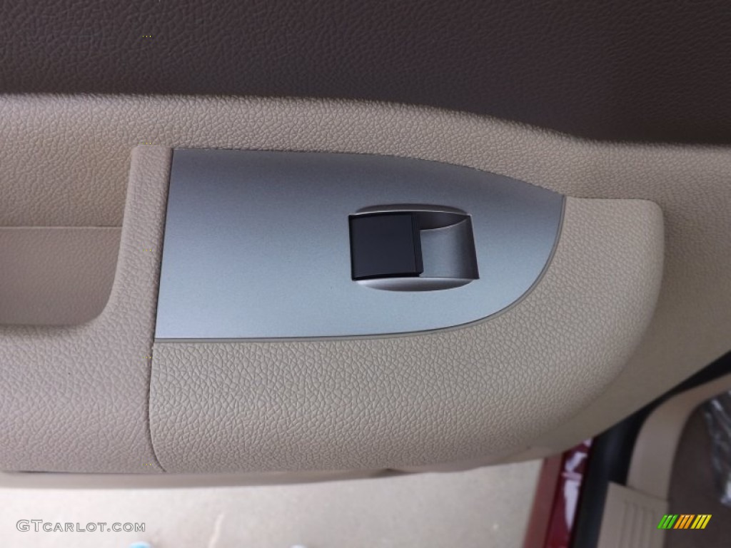 2013 Sierra 1500 SLE Crew Cab - Sonoma Red Metallic / Cocoa/Light Cashmere photo #16