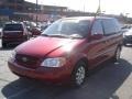 2004 Ruby Red Kia Sedona LX  photo #16