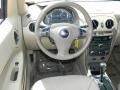 Cashmere Beige 2008 Chevrolet HHR LT Steering Wheel