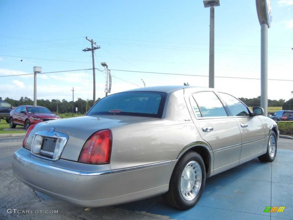 2002 Town Car Executive - Light Parchment Gold / Light Parchment photo #5