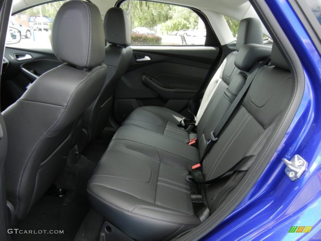 2013 Focus Titanium Sedan - Performance Blue / Charcoal Black photo #6