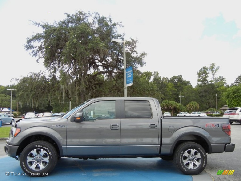 Sterling Gray Metallic 2012 Ford F150 FX4 SuperCrew 4x4 Exterior Photo #70787825