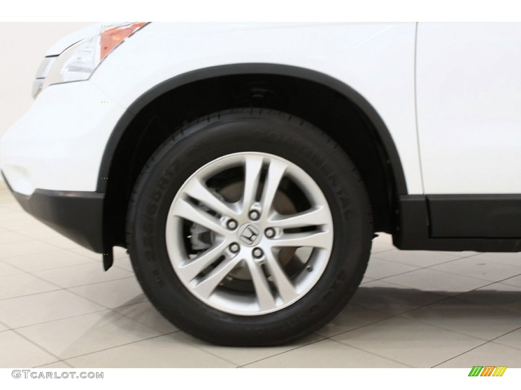 2010 CR-V EX-L AWD - Taffeta White / Gray photo #19