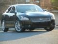 2011 Super Black Nissan Maxima 3.5 SV Premium  photo #73