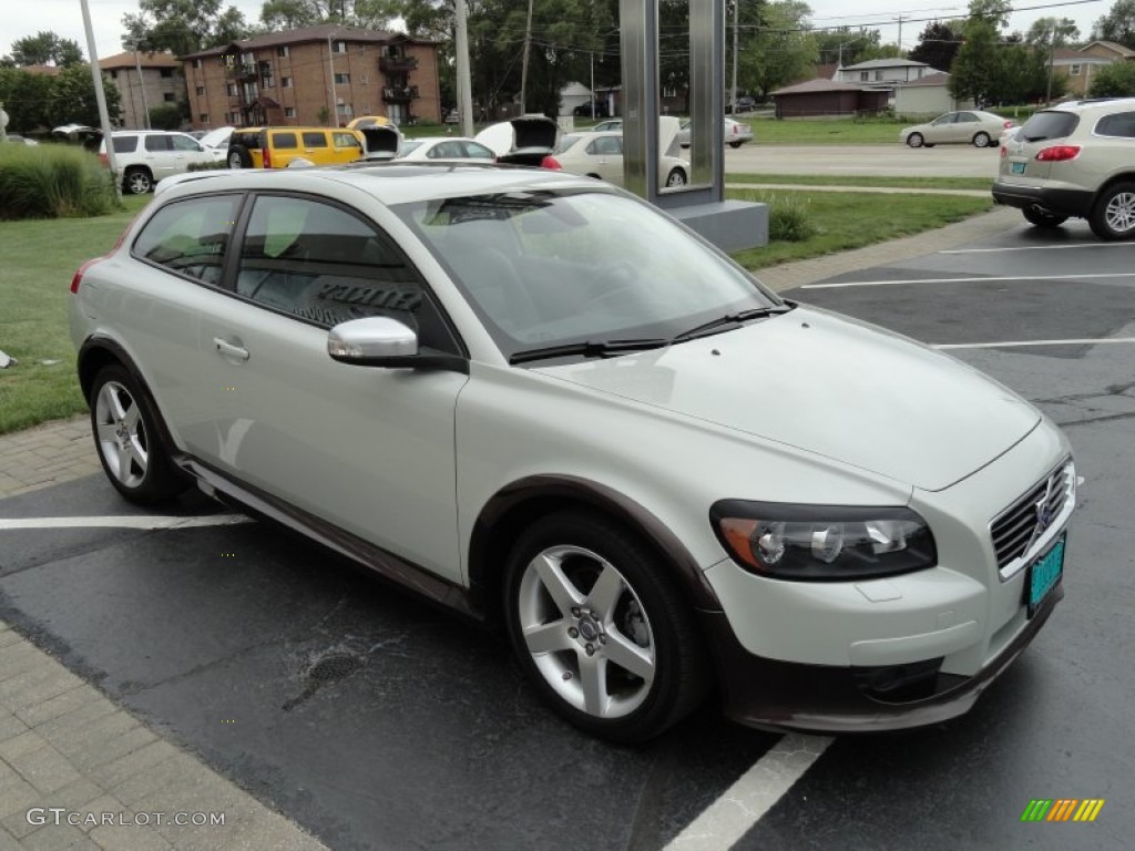 Cosmic White Metallic 2009 Volvo C30 T5 R-Design Exterior Photo #70789079