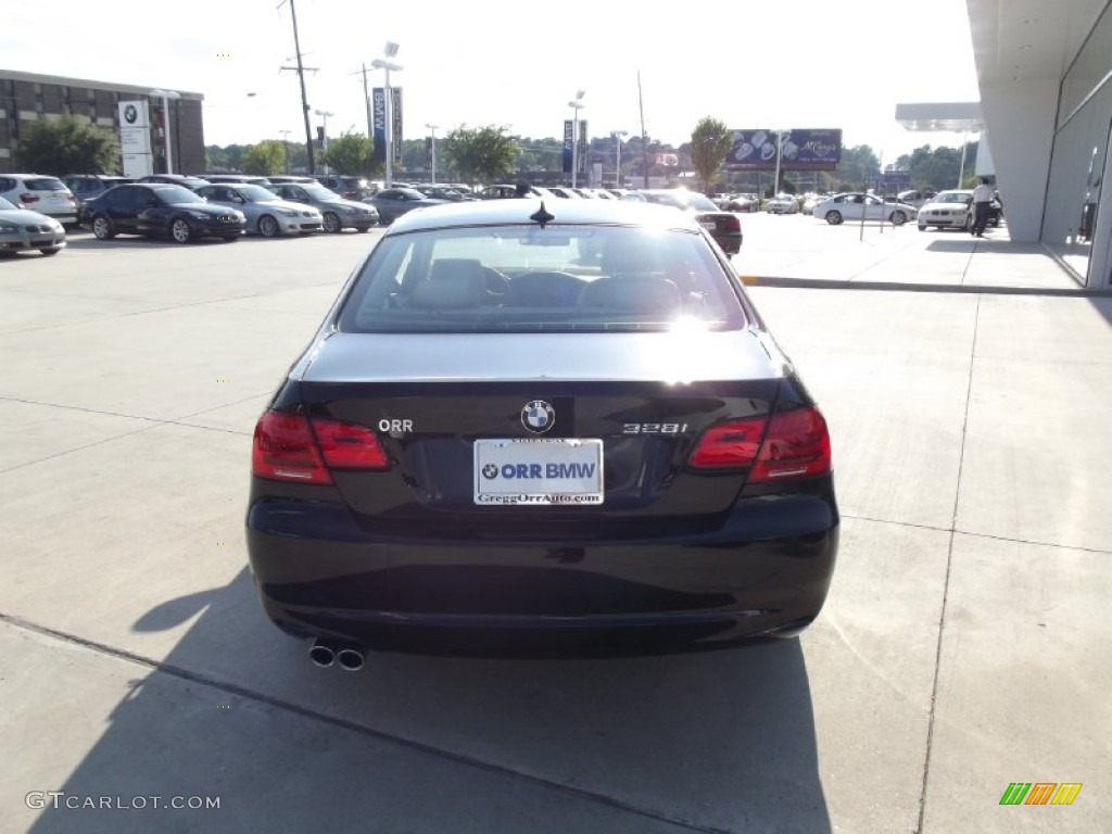 2013 3 Series 328i Coupe - Jet Black / Oyster photo #8