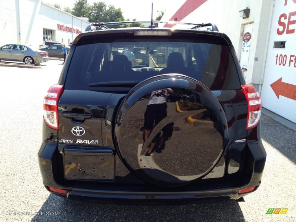 2009 RAV4 4WD - Black / Ash Gray photo #5