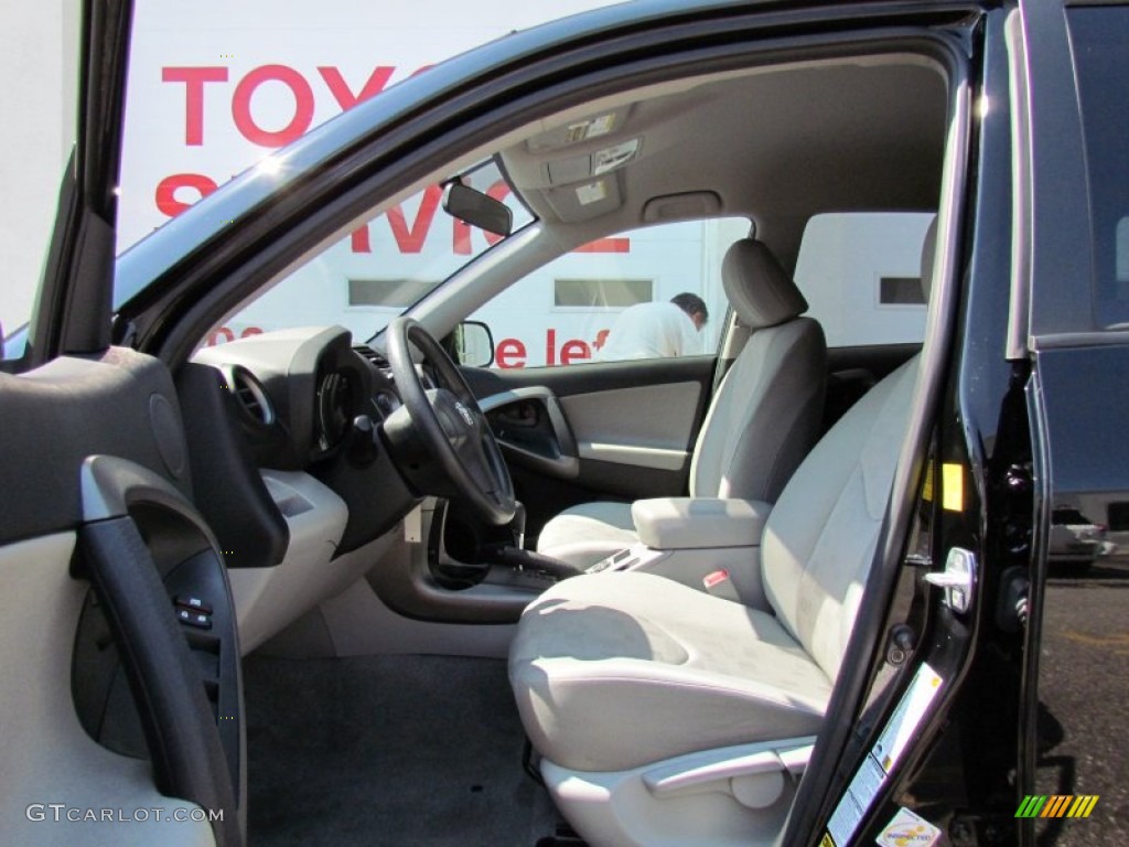 2009 RAV4 4WD - Black / Ash Gray photo #9