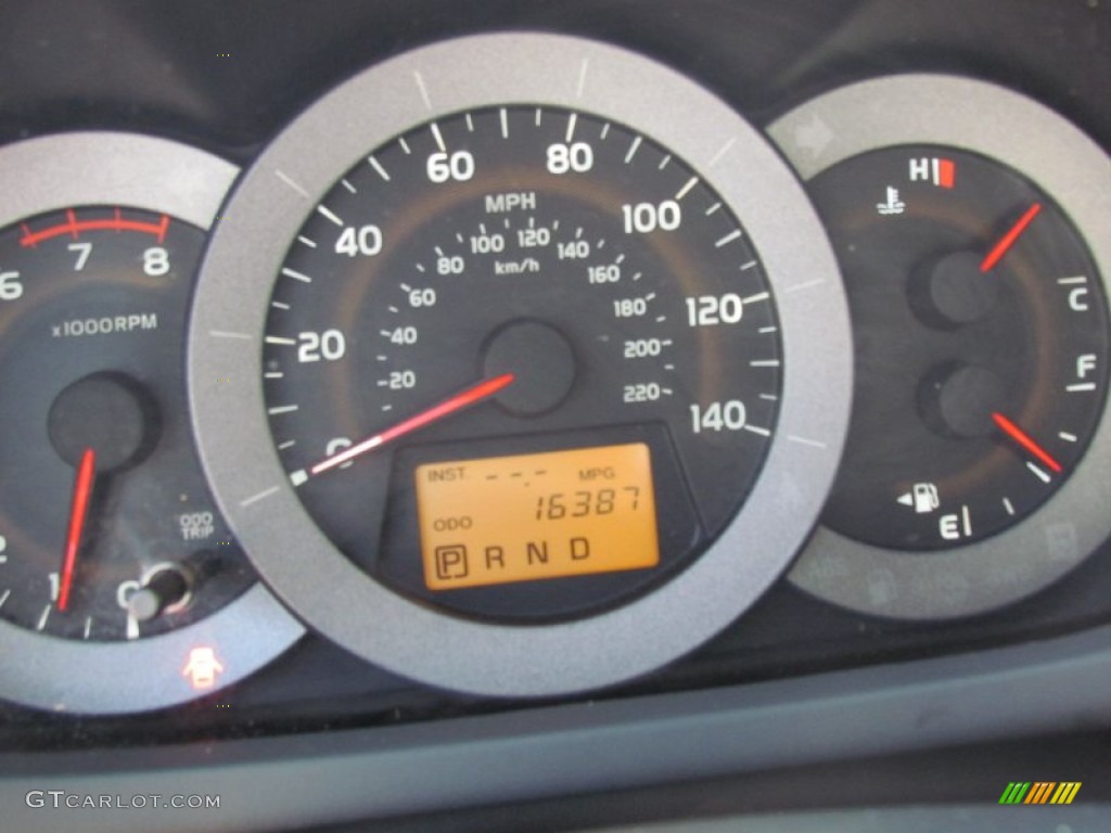 2009 RAV4 4WD - Black / Ash Gray photo #14