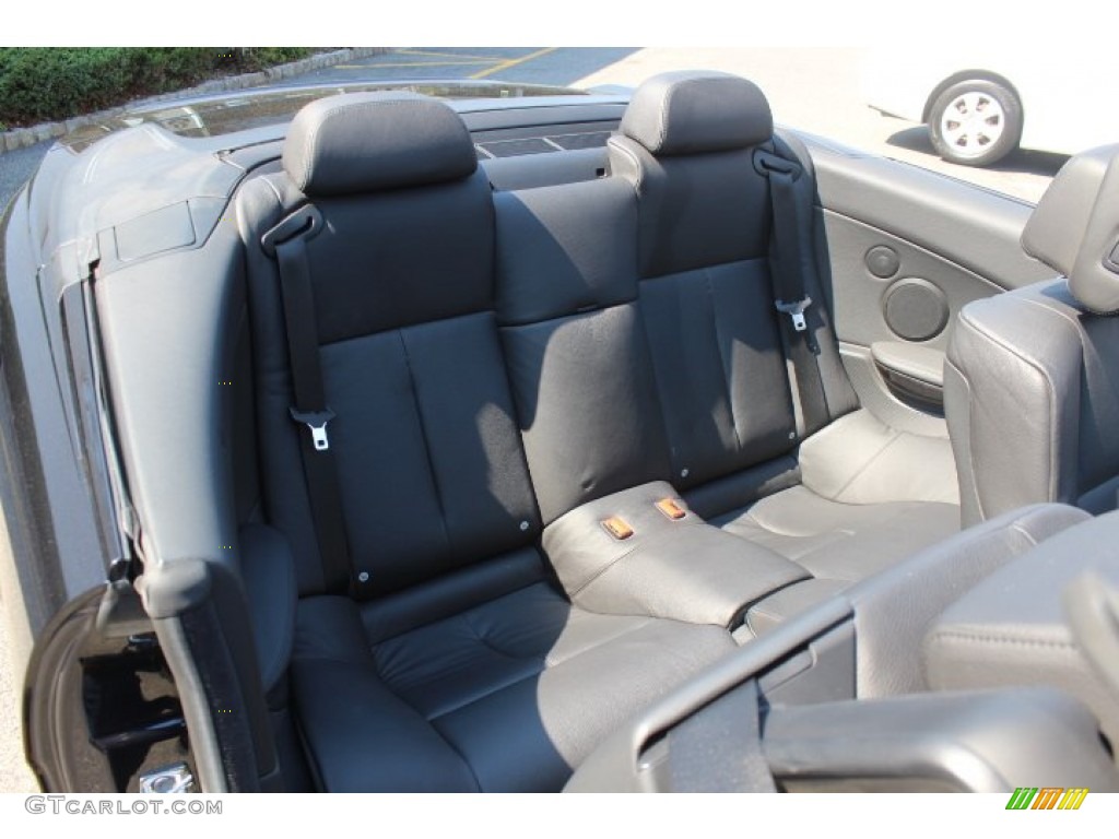 2009 BMW 6 Series 650i Convertible Rear Seat Photo #70791671