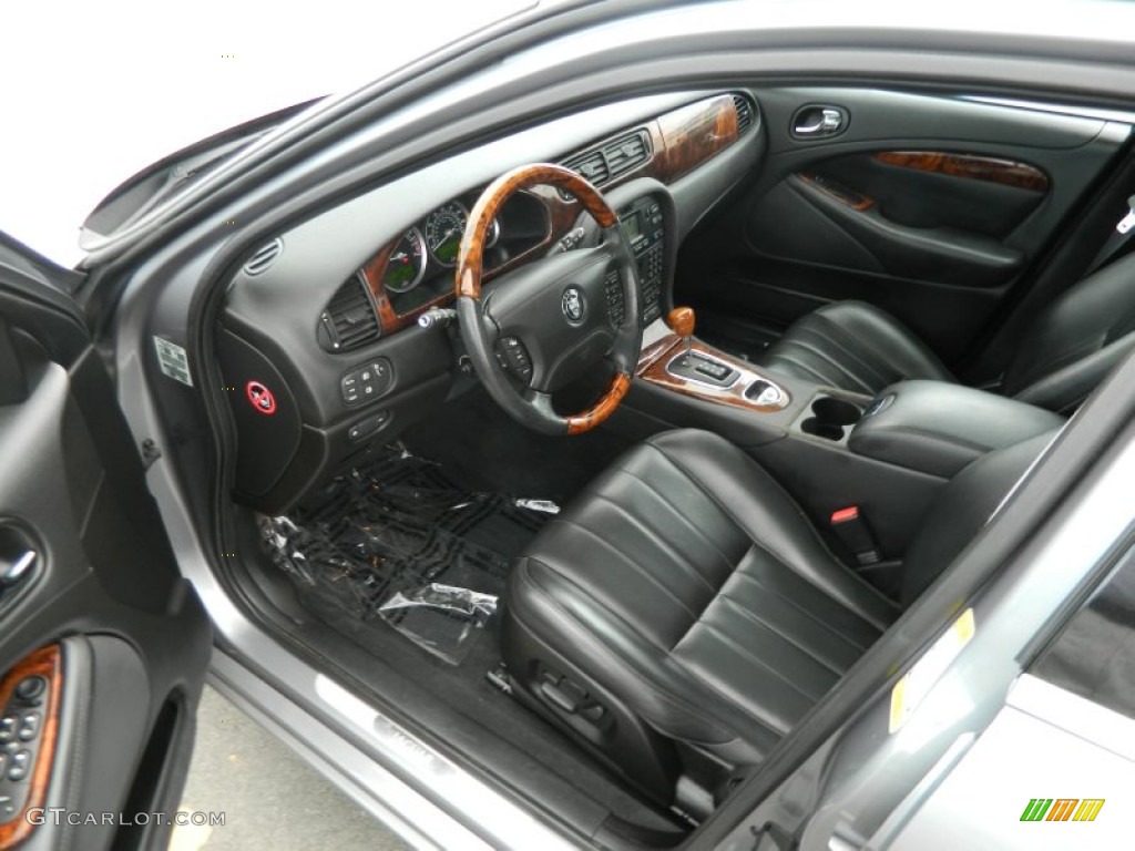 Charcoal Interior 2007 Jaguar S-Type 3.0 Photo #70793117