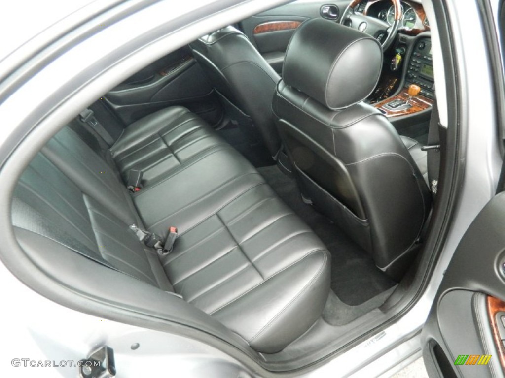 2007 Jaguar S-Type 3.0 Rear Seat Photos