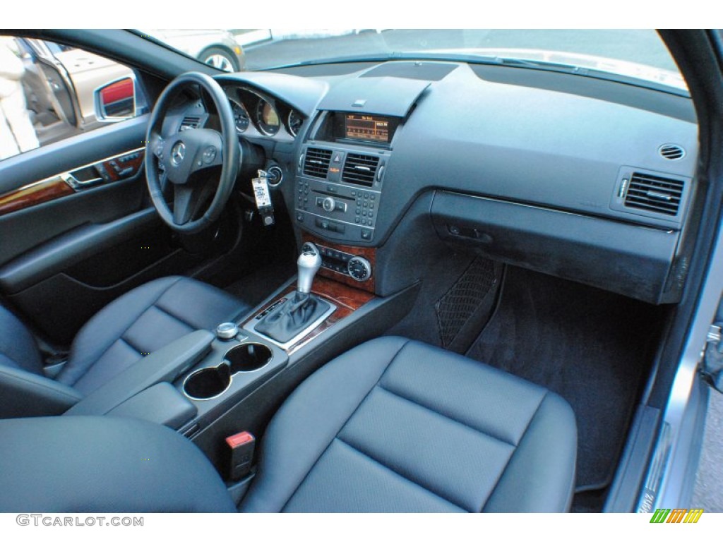 Black Interior 2011 Mercedes-Benz C 300 Sport 4Matic Photo #70793369