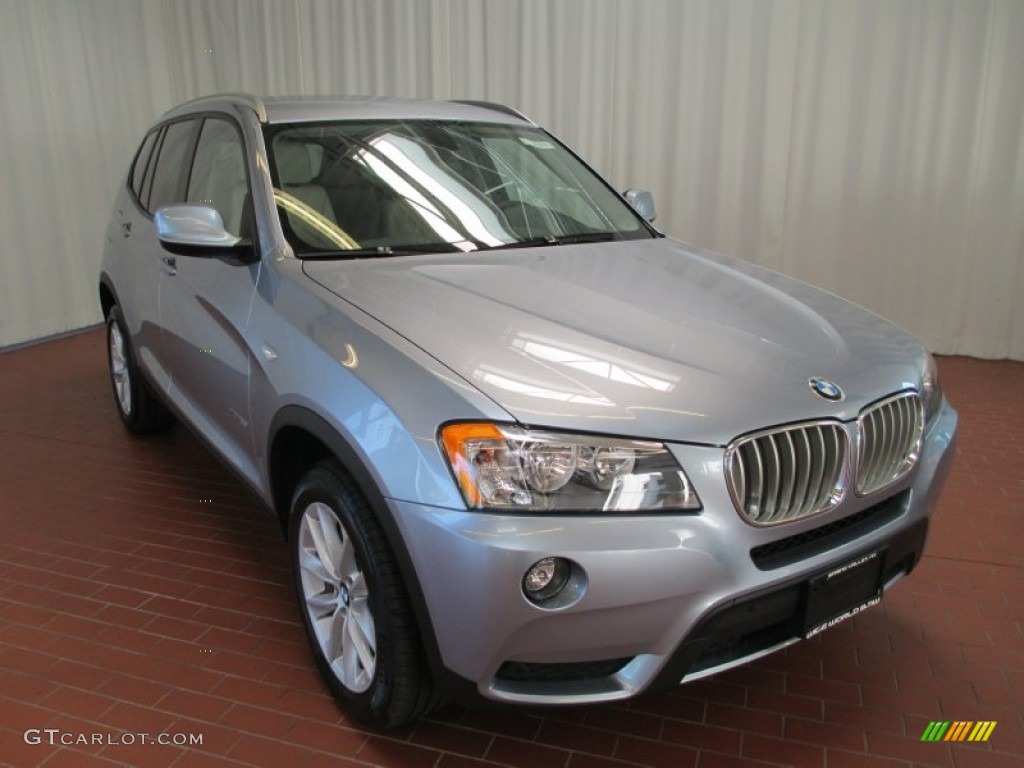 Blue Water Metallic 2013 BMW X3 xDrive 28i Exterior Photo #70793375