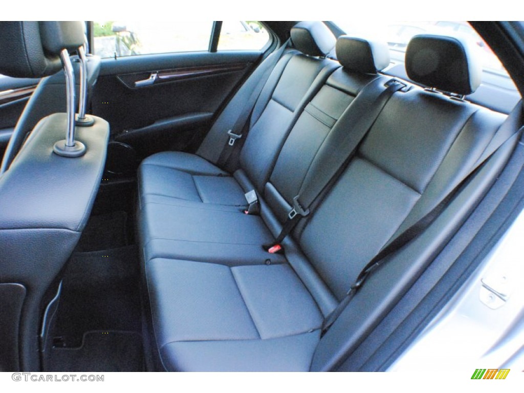 2011 Mercedes-Benz C 300 Sport 4Matic Rear Seat Photo #70793444