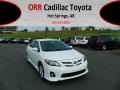 2013 Super White Toyota Corolla S  photo #1