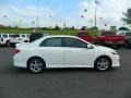 2013 Super White Toyota Corolla S  photo #2