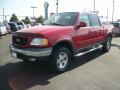 2003 Bright Red Ford F150 XLT SuperCrew 4x4  photo #5