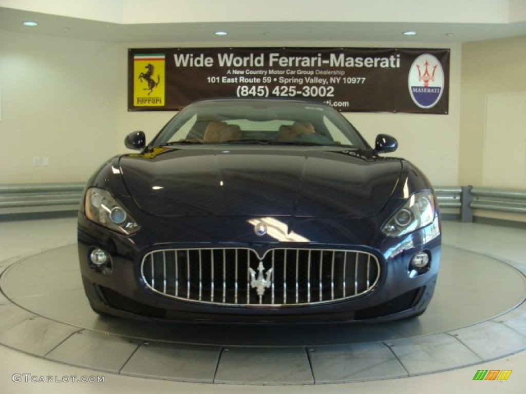 2013 GranTurismo Convertible GranCabrio - Blu Oceano (Blue Metallic) / Cuoio photo #3